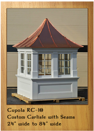 Carlisle with Extra Standing Seam Copper Roof