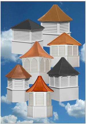 72% off all Louvered Cupolas