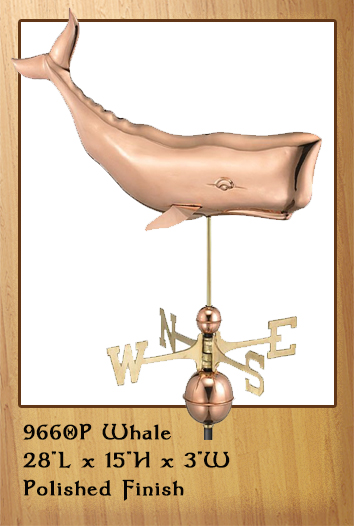 Whale Weathervane