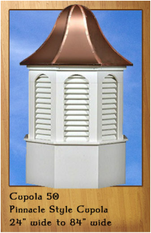 Pinnacle Style Cupola