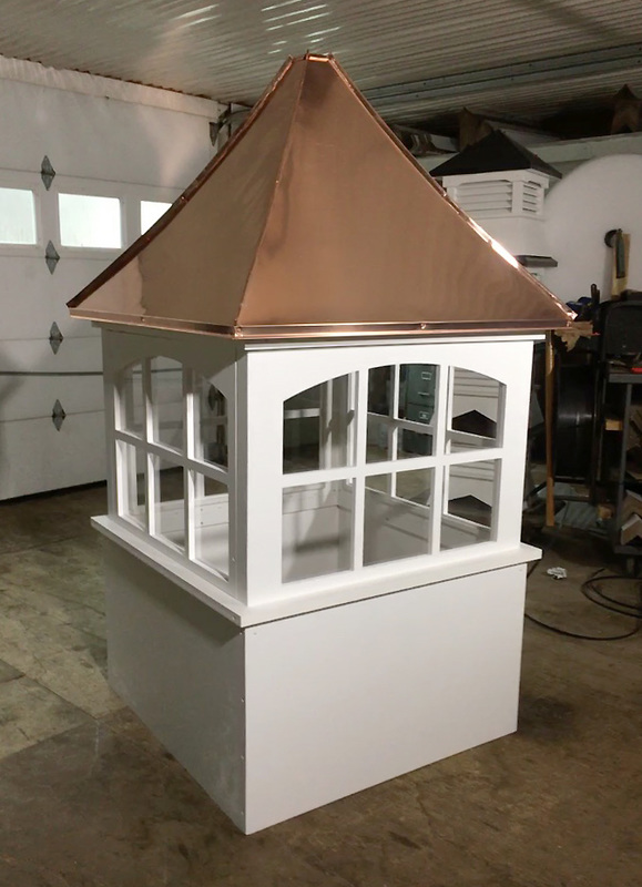 CNC Window Cupola right in our cupola maker's shop