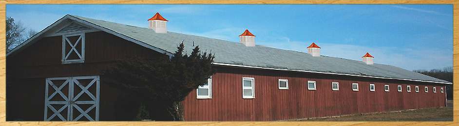 ​110' barn with 42