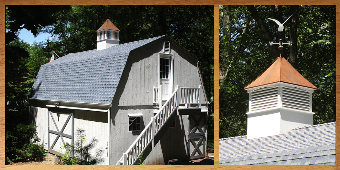 30' Gambrel Roof Style Barn