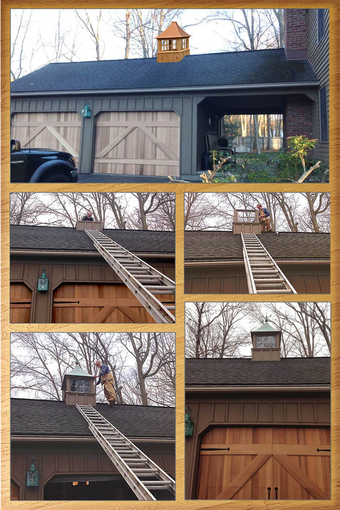 Complete Cupolas Installation On Home