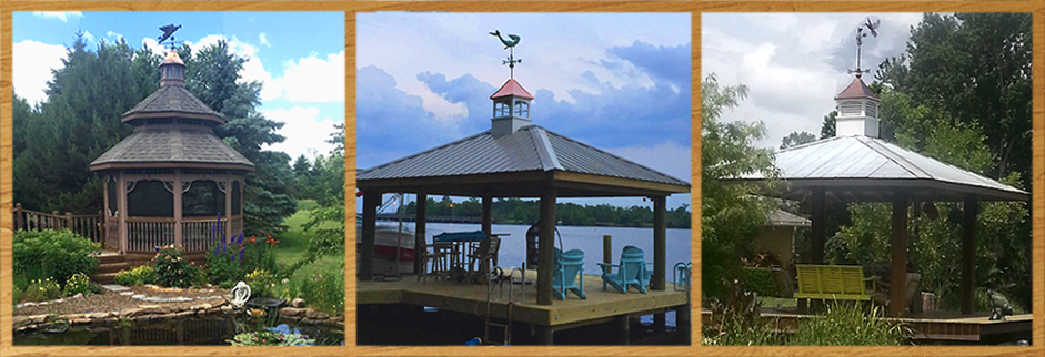 Cupolas for your gazebo or boat house